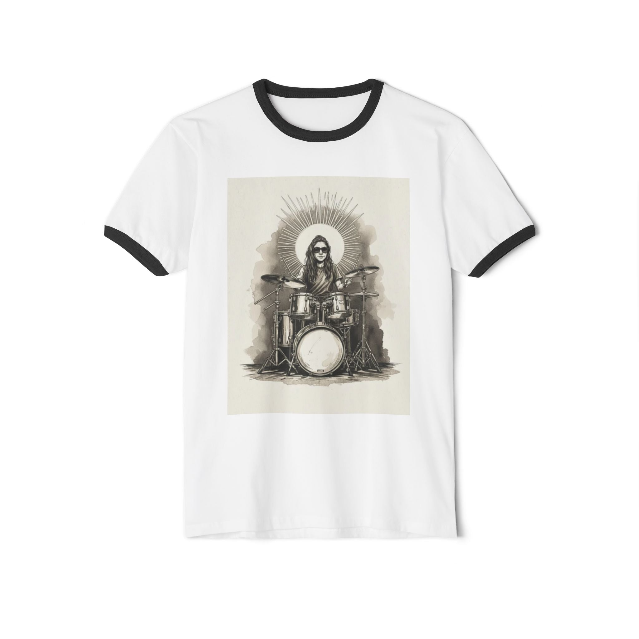 Unisex Cotton Ringer T-Shirt