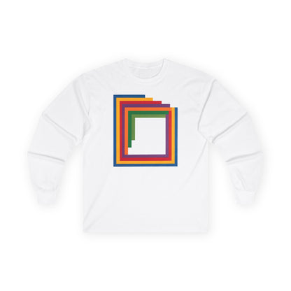 plate 252 long sleeve tee - White