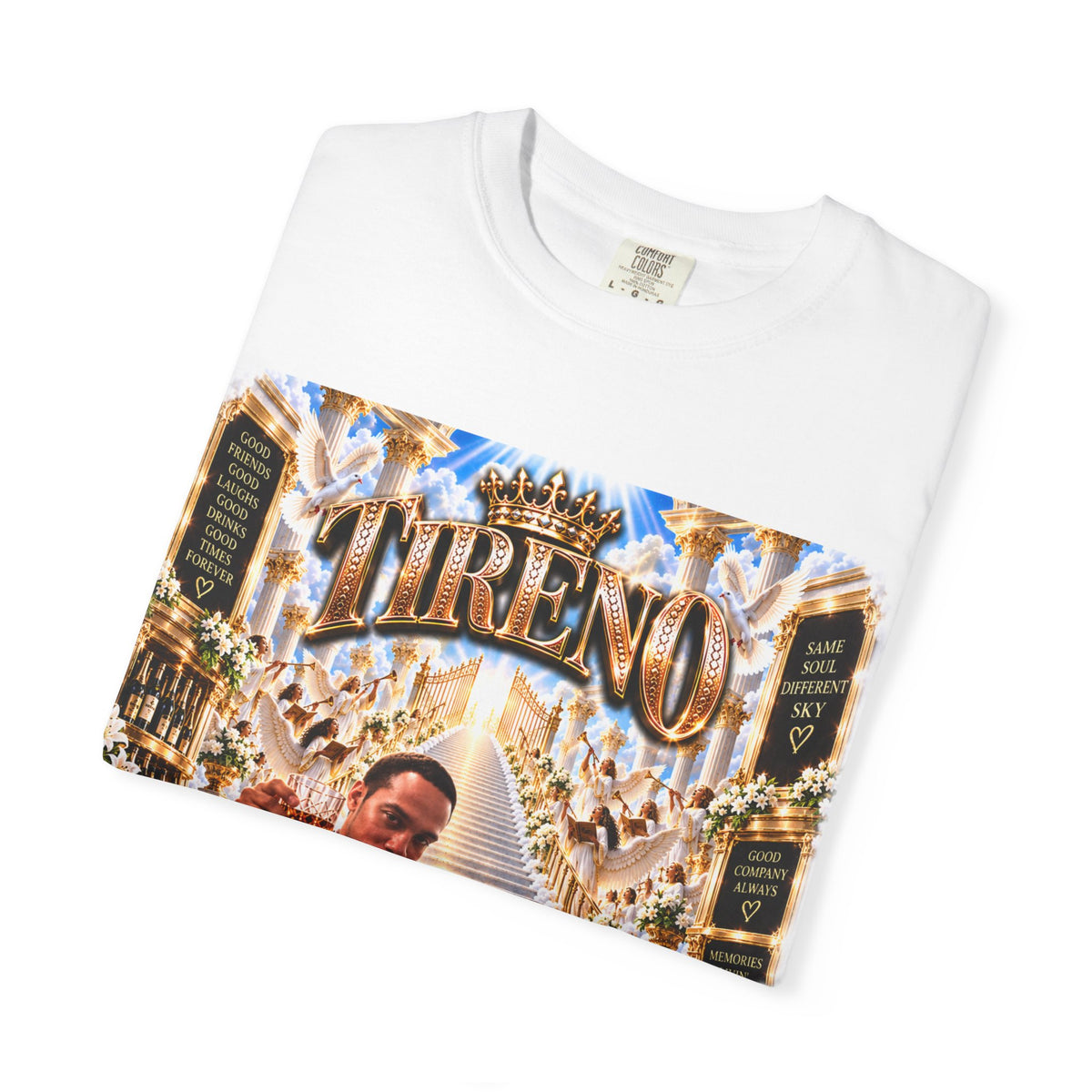 Unisex Garment-Dyed T-shirt by stavos-james-collection