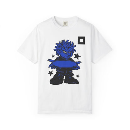 I want a streetwear-style T-shirt with the words "No Fun" on it.