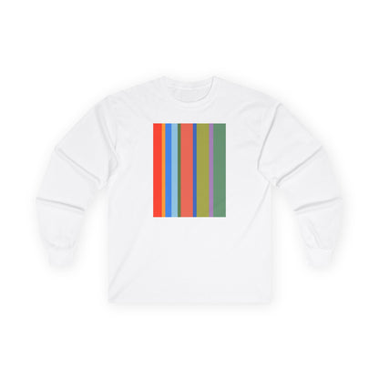 plate 261 long sleeve tee - White