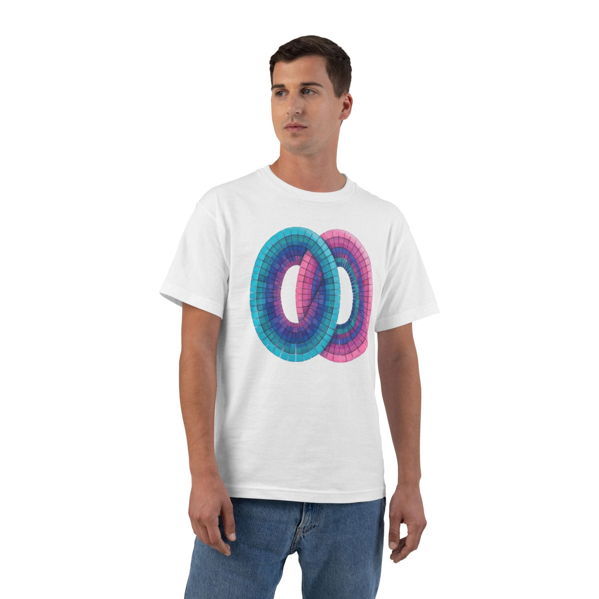 plate 414 beefy tee - White