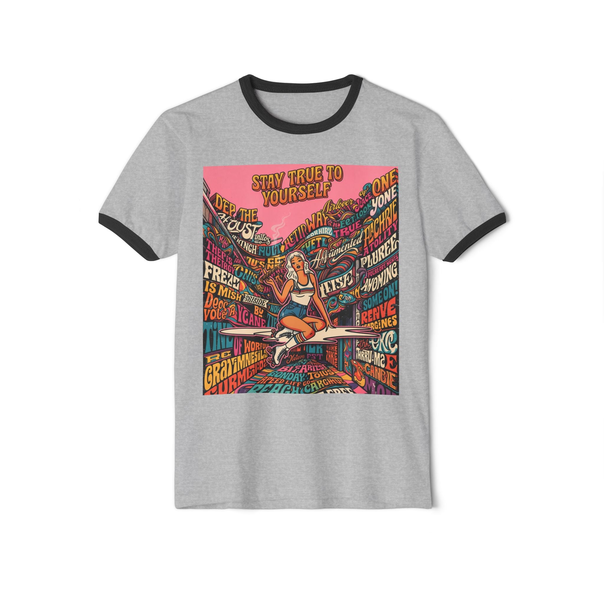 Unisex Cotton Ringer T-Shirt