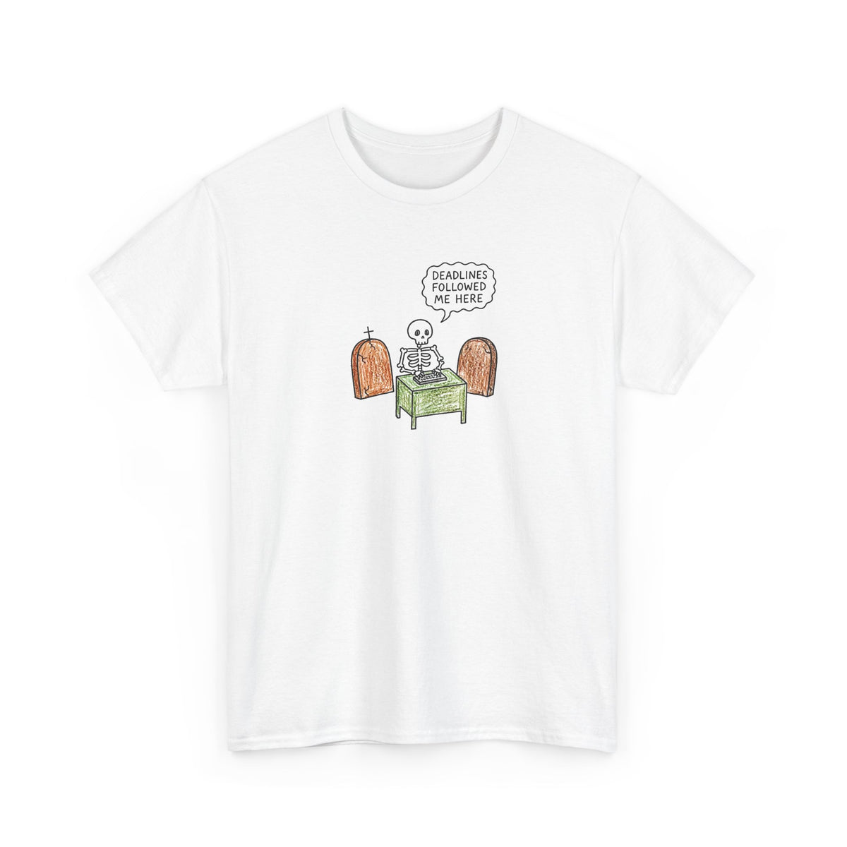 Deadline Ghost tee by doodledude