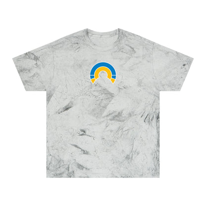 Los Angeles Football Tie-Dye Tee — Smoke, Royal, Gold & White