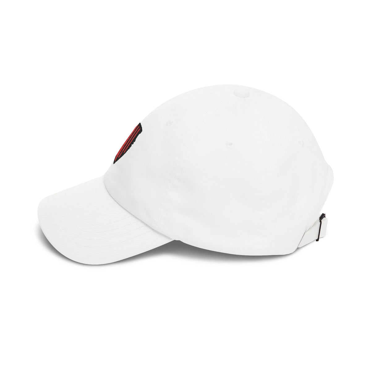 Bournemouth Soccer Dad Cap — Embroidered, Red, Black & White