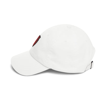 Bournemouth Soccer Dad Cap — Embroidered, Red, Black & White