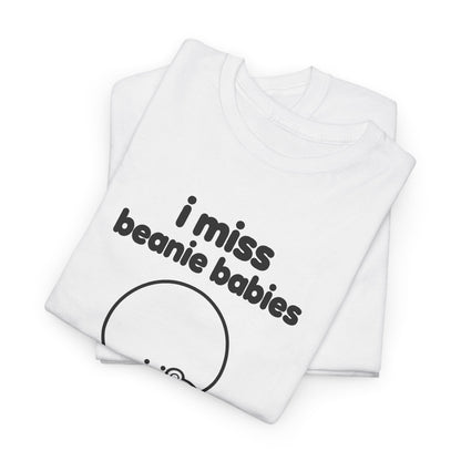 i miss beanie babies tee - White