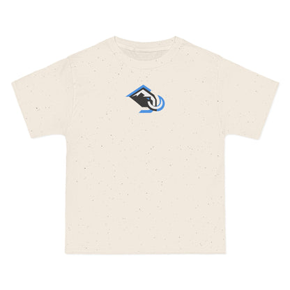 Utah Hockey Heavyweight Tee — Natural, Black, Aqua & White