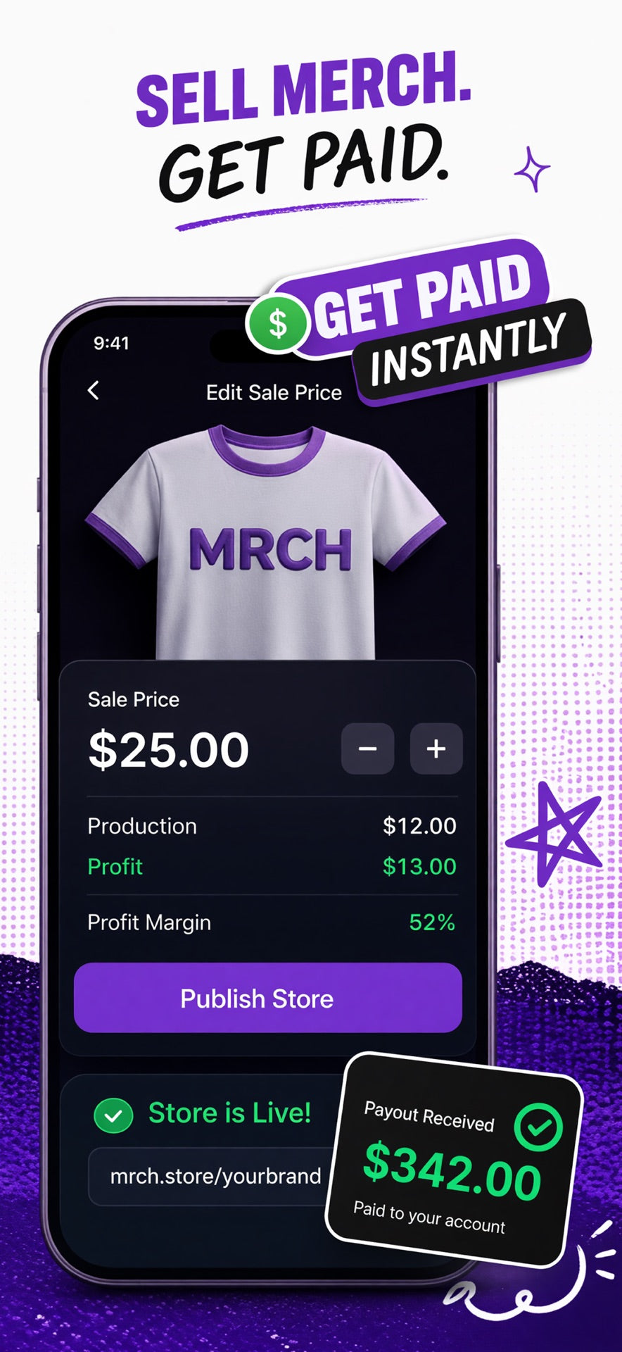 MRCH app screenshot 2